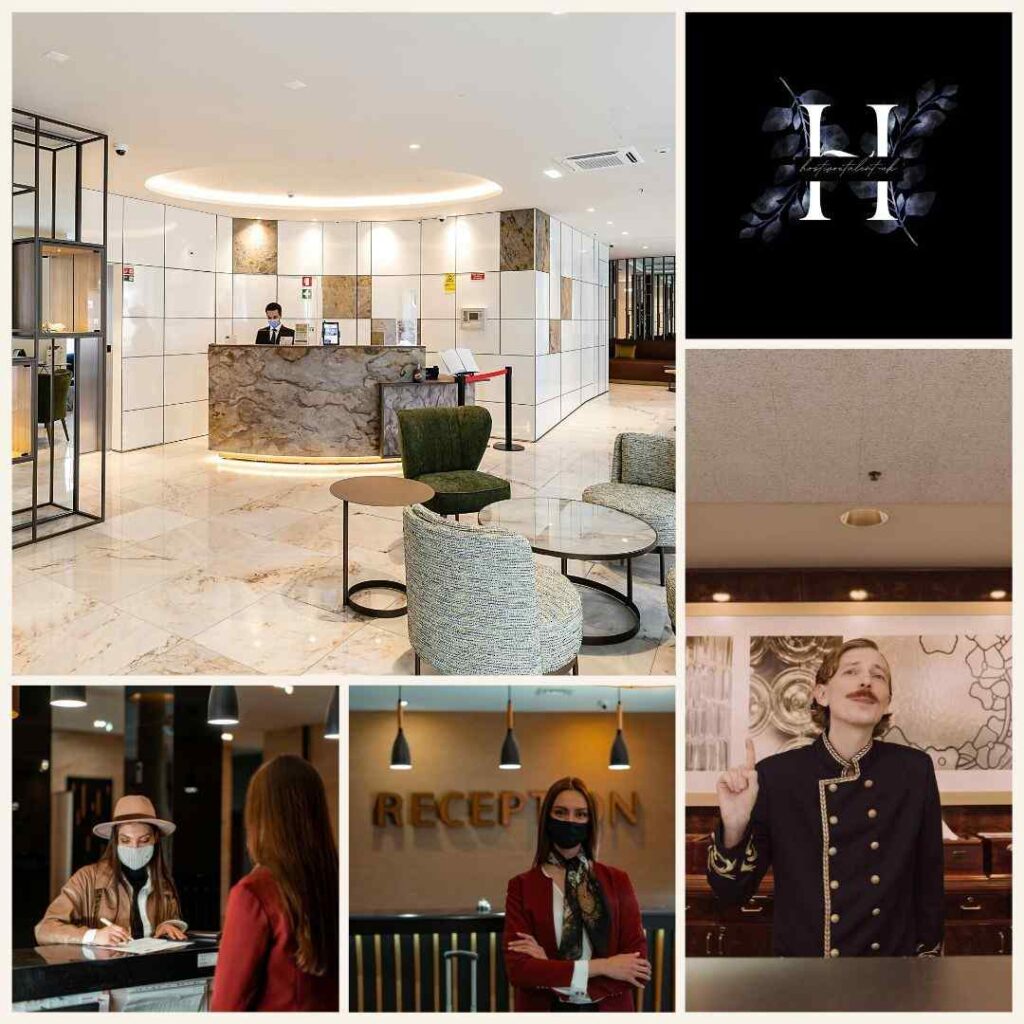 Front office job Liverpool England hotel reception guest service operations