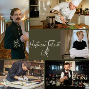 Professional waiter serving guests in a London restaurant with high hospitality standards – Waitress Jobs London UK