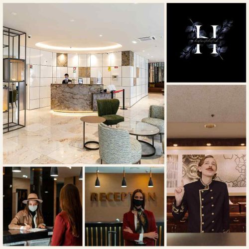 Front office job Liverpool England hotel reception guest service operations